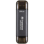 1979464 Накопитель SSD Transcend USB-C 256Gb TS256GESD310C серый USB