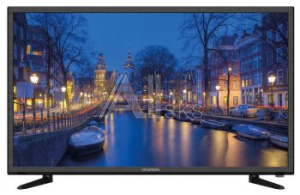 1004611 Телевизор LED Hyundai 31.5" H-LED32R403BT2 черный/HD READY/60Hz/DVB-T/DVB-T2/DVB-C/USB (RUS)