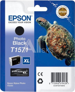 C13T15714010 Картридж Epson I/C R3000 Photo Black Cartridge