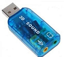 849275 Звуковая карта USB TRUA3D (C-Media CM108)