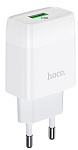 1953503 HOCO HC-32514 C72Q/ Сетевое ЗУ/ QC 3.0/ 1 USB/ Выход: 5V_9V_12V, 18W/ White