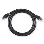 11052064 Cabeus PC-ARM-UTP-RJ45-Cat.6a-0.5m-PE Патч-корд U/UTP, категория 6a, 2xRJ45/8p8c, неэкранированный, армированный гофрированной стальной лентой, черный