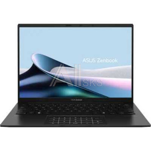11032317 ASUS Zenbook 14 OLED UM3406HA-QD015W [90NB1271-M003F0] Black 14" {FHD+ Ryzen 7 8840HS/16Gb/SSD1Tb/AMD Radeon/Win 11 H}