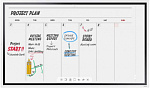 1197455 Панель Samsung 65" WM65R Flip Chart белый E-LED BLU LED 8ms 16:9 HDMI матовая 4000:1 350cd 178гр/178гр 3840x2160 Ultra HD USB 40кг (RUS)
