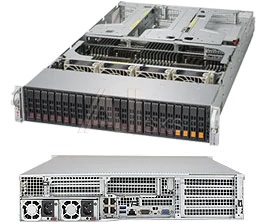 SYS-2049U-TR4 Сервер SUPERMICRO SuperServer 2U 2049U-TR4 noCPU(4)Scalable/TDP 70-165W/ no DIMM(48)/ HDD(24)SFF/ 4xGbE/ 2x1600W