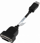 512231 Переходник HP DisplayPort (m) DVI-D (f) 0.19м (FH973AA) черный