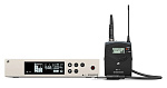 113196 Радиосистема [507527/509649] Sennheiser [EW 100 G4-CI1-A] для профессионального живого звука, полурэковый приемник (EM 100 G4) с ЖК-дисплеем, нательны