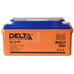 1623632 Delta GEL 12-65 (12V/65Ач) свинцово- кислотный аккумулятор