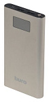 1014099 Мобильный аккумулятор Buro RA-10000-QC3.0-I&O Li-Pol 10000mAh 2.4A+1.5A золотистый 3xUSB