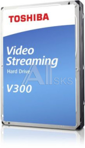 1064621 Жесткий диск Toshiba SATA-III 3Tb HDWU130UZSVA Video Streaming V300 (5940rpm) 64Mb 3.5"