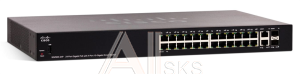 SG250X-24P-K9-EU Коммутатор CISCO SG250X-24P 24-Port Gigabit PoE Smart Switch with 10G Uplinks