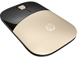 X7Q43AA#ABB HP Z3700 Wireless Mouse - Gold cons