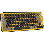1885398 920-010716 Logitech Клавиатура беспроводная POP KEYS, Blast Yellow
