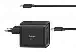 1508681 Блок питания Hama H-200005 автоматический 45W 5V-20V 3A 1xUSB от бытовой электросети
