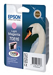 549496 Картридж струйный Epson T0816 C13T11164A10 светло-пурпурный (990стр.) (11.1мл) для Epson R270/290/RX590