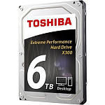 360467 Жесткий диск Toshiba SATA-III 6Tb HDWE160UZSVA X300 3.5"