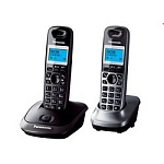 1211477 Panasonic KX-TG2512RU2 {Доп трубка в комплекте, АОН, Caller ID, спикерфон, полифония}