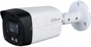 1476386 Камера видеонаблюдения аналоговая Dahua DH-HAC-HFW1239TLMP-LED-0280B 2.8-2.8мм HD-CVI цв. корп.:белый