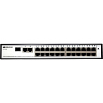 1000714104 Коммутатор/ Smart Managed Switch 24x100Base-TX, 1x1000Base-T, 1xCombo 1000Base-T/SFP, 19" w/brackets