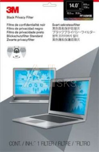 1082933 Экран защиты информации для ноутбука 3M PF140W9B (7100210599) 14" черный