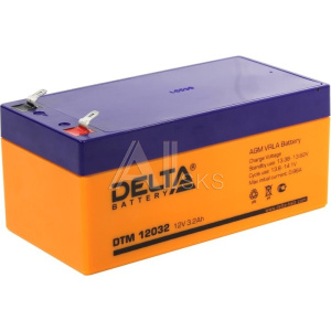 1489408 Delta DTM 12032 (3.2 А\ч, 12В) свинцово- кислотный аккумулятор