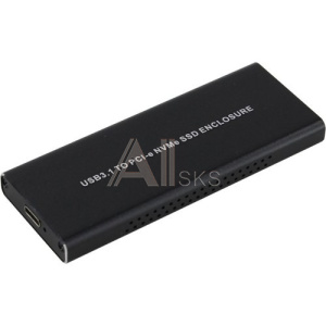 1733108 SSD ORIENT 3550U3, USB 3.1 Gen2 контейнер для M.2 NVMe 2230/2242/2260/2280 M-Key, PCIe Gen3x2 (JMS583), до 10 GB/s, поддержка UAPS,TRIM, разъем USB3.1