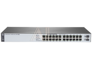 J9983A#ABB HPE 1820 24G PoE+ (185W) Switch (12 ports 10/100/1000 + 12 ports 10/100/1000 PoE+ + 2 SFP, WEB-managed)