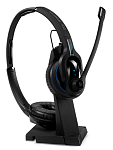 Гарнитура EPOS IMPACT MB Pro 2 UC ML, двусторонняя беспроводная гарнитура Bluetooth, подставка и Bluetooth USB-адаптер в комплекте (Sennheiser MB PRO