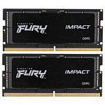 1000709144 Память оперативная/ Kingston 32GB 4800MT/s DDR5 CL38 SODIMM (Kit of 2) FURY Impact PnP