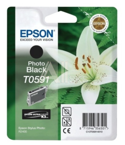 C13T05914010 Картридж Epson R2400 Ink Cartridge Black