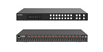 136997 Матричный коммутатор Infobit [iMatrix H1616A] HDMI 16X16 4K60, Аудиовыход.