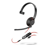11018128 Plantronics 207587-201 Проводная гарнитура BlackWire C5210 USB-C, WW