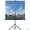 Lumien Eco View LEV-100104 Экран на штативе 127x127 (раб.область 121х121 см) MW с возможностью настенного крепления 1:1
