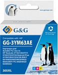 1861512 Картридж струйный G&G GG-3YM63AE 305XL многоцветный (11.6мл) для HP DeskJet 2320/2710/2720/2300