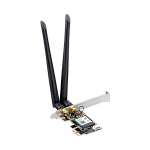 1000791377 Адаптер Wi-Fi/ 3000Mbps Wi-Fi 6 / Bluetooth 5.0 PCI Express Adapter, Intel AX200 module, 2T2R, 2402Mbps at 5GHz + 574Mbps at 2.4GHz, 802.11ax/ac/a/b