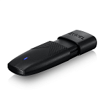 NWD7605-EU0101F Двухдиапазонный Wi-Fi USB-адаптер Zyxel NWD7605, AX1800, 802.11a/b/g/n/ac/ax (600+1200 Мбит/с), USB3.0