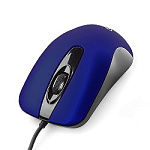 1452876 Gembird MOP-400-B dark blue USB, 1000DPI, бесшумный клик