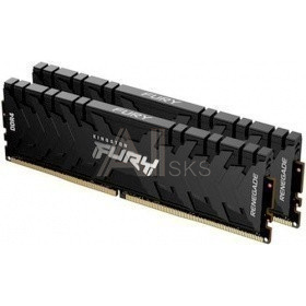 1849525 Kingston DRAM 16GB 4600MHz DDR4 CL19 DIMM (Kit 2x8Gb) FURY Renegade Black KF446C19RBK2/16