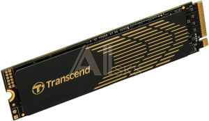 1000618677 Твердотельный накопитель/ Transcend SSD MTE240S, 1000GB, M.2(22x80mm), NVMe 1.4, PCIe 4.0 x4, 3D TLC, R/W 3800/3200MB/s, IOPs 370 000/560 000, DRAM