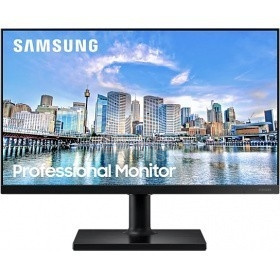 1806153 LCD Samsung 23.8" F24T450FQI Black с поворотом экрана {IPS 1920x1080 75Hz 4ms 178/178 250cd 1000:1 HDMI DisplayPort 2xUSB}