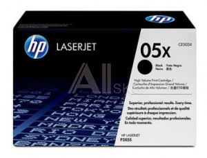 581567 Картридж лазерный HP 05X CE505XD черный двойная упак. (6500стр.) для HP LJ P2055