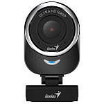 1637568 Web-камера Genius QCam 6000 Black {1080p Full HD, вращается на 360°, универсальное крепление, микрофон, USB} [32200002400/32200002407]