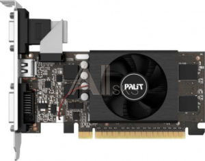 1176652 Видеокарта Palit PCI-E PA-GT710-1GD5 NVIDIA GeForce GT 710 1024Mb 64 GDDR5 954/5000 DVIx1/HDMIx1/CRTx1/HDCP Bulk