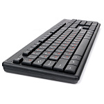 1857504 Гарнизон Комплект клавиатура + мышь GKS-126 {проводной, черный, 1,5 м, 104 кл, 2 кл + колесо-кнопка, 100DPI}