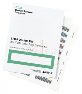 410320 Наклейка HPE Q2014A LTO-7 Ultrium RW Bar Code Pack