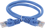 1000561392 Коммутационный шнур кат. 6 UTP PVC 2м синий