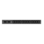 1997035 Стоечный автоматический переключатель ввода резерва/ APC Netshelter Rack Automatic Transfer Switch, 1U, 10A, 230V, C14 IN, 12 C13 OUT, 50/60Hz