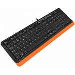1709126 Клавиатура A-4Tech Fstyler FK10 ORANGE черный/оранжевый USB [1147534]