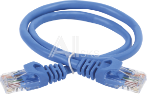 1000561395 Коммутационный шнур кат. 6 UTP PVC 3м синий