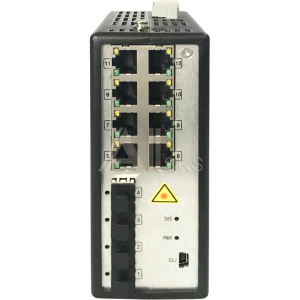 1000671776 L3 Управляемый 8 Gigabit RJ45 PoE портов 4 Gigabit SFP uplink порта 802.3af/at бюджет PoE 240 ВТ(в основе блока питания блок питания не входит в
